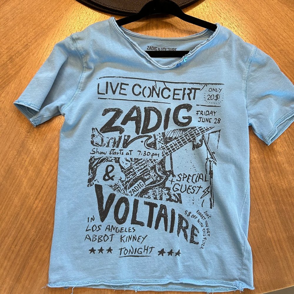 ✅ BUNDLE OF 3 Zadig & Voltaire Youth Shirts